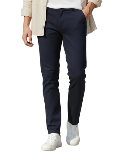 Image of Urbano Fashion Men's Slim Fit Mid Rise Pants