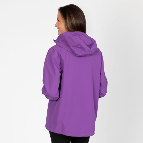 GreaterGood Reflective Paw Print Rain Jacket with Zippered Pockets and Hood3
