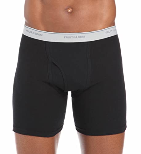 Image of Fruit of the Loom Men's No Ride Up Boxer Brief