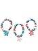 Patriotic Candy - 24 Red White and Blue Candy Bracelets Individually Wrapped - Bulk Candy - Great for Patriotic Party Favors - 4th of July - Memorial Day - Veterans Day - USA Patriotic Parade -