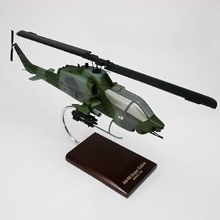 Scalecraft MCAH1WSW Ah-1W Super Cobra Desktop Wood Model