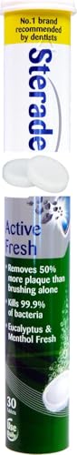 Steradent Active Fresh Denture Cleaning Tablets 30 - Daily Denture Cleaning Bundle Tablets