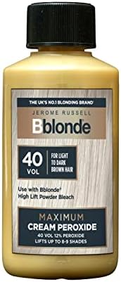 Bblonde Jerome Russell Maximum Lift Cream Peroxide 40 Vol 12% Peroxide by B-Blonde