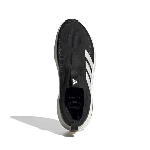 adidas Herren Cloudfoam Cuxxion Slip On Shoes, core Black/core White/Grey Five, 45 1/3 EU – Ansicht 2