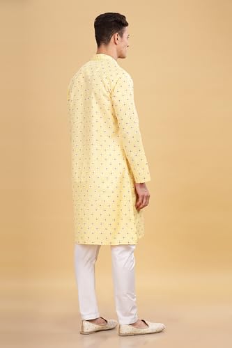 Image of BE ACTIVE Cotton Kurta for Men | Traditional and Stylish Design | Indian Kurta | Full Sleeve Kurta