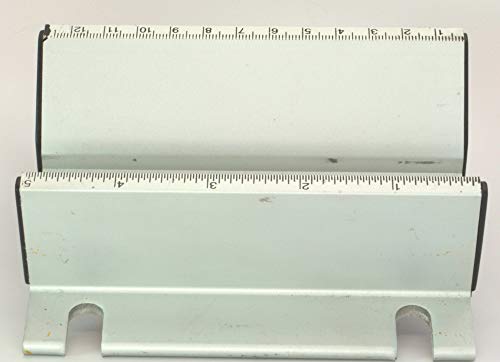 Self-centering Drill Press Jig with Ruler Markings; Heavy-duty Extruded Aluminum