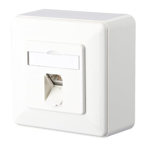 METZ CONNECT E-DAT C6 1 port AP, blanc pur