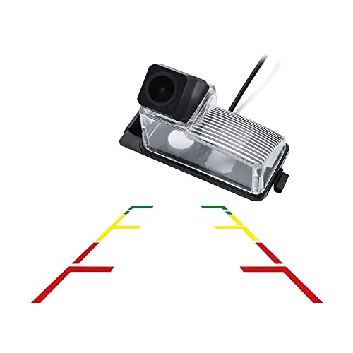 Image of Vlicevrn HD Full Vehicle Car Rear View Camera Dynamic Trajectory Tracks Line Night Vision Backup Parking Camera for Nissan Versa Tiida Livina Pulsar Latio Fairlady Z 350Z 370Z GT-R (R35) Leaf