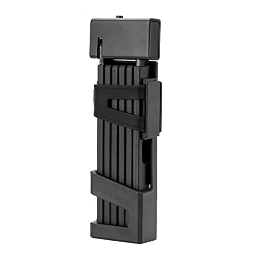Mabe - Candado Plegable para Bicicleta | Antirrobo Plegable para Bici | Candado de Seguridad con Soporte para Bicicleta | Compacto y Ligero | Acero Inoxidable y Resistente Cover