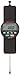 Starrett F2750-1 Wisdom Plus LCD Electronic Indicator, Rectangular, 2.28125" Dial Dia., 0-4"/0-100mm Range, 0.0001"/0.002mm Graduation