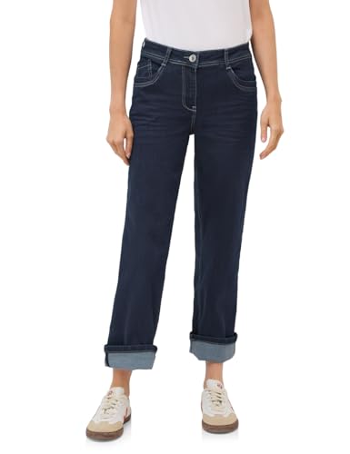 Jean coupe droite rinsed femme Cecil parfait pour le bureau et les sorties