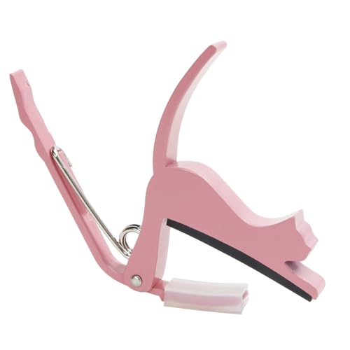 キクタニ ギターカポ 猫カポ 猫の手借りられます エレキ・アコースティックギター 6弦用 GC-NEKO PIKの商品画像（Amazon）