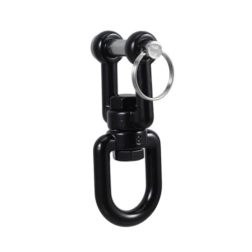 UPKOCH Gancio Girevole in Acciaio Resistente Per Altalene e Sedie Amaca Anello Rotante Per Movimento Sicuro Compatibile Con Catene e Corde Per Uso Versatile