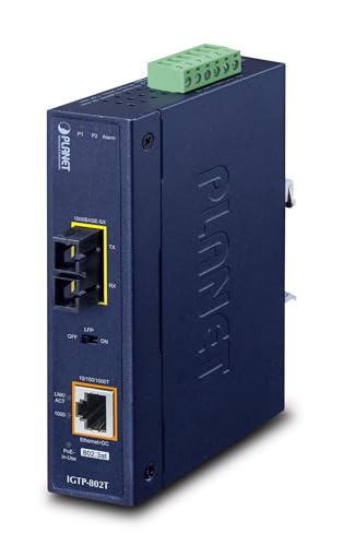 Injecteur PoE Gigabit 30W Planet pour alimenter et connecter vos équipements réseau isolés