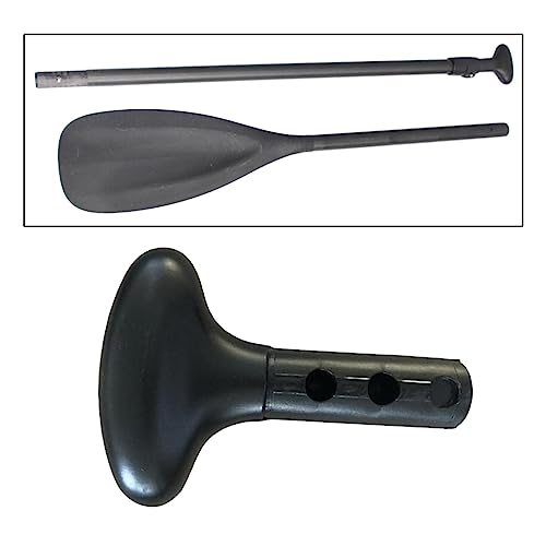 Vaveren Pás de canoa alça em T Stand up pás alça em T conveniente curva 24 mm substituição caiaque b