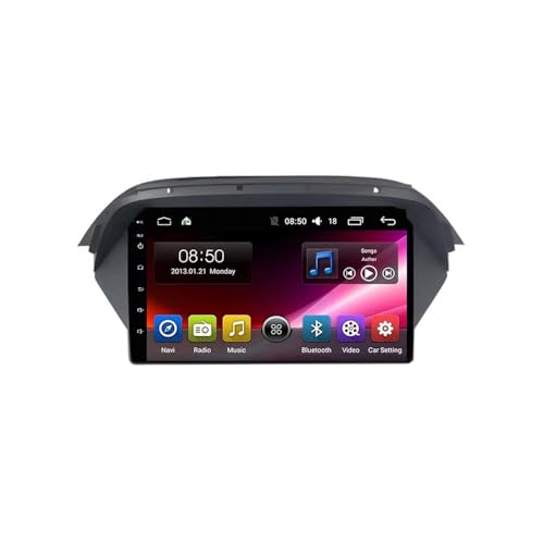 Estéreo de Automóvil para Honda Acura MDX 2007 2013 Pantalla de Coche con Carplay y Android Auto Inalámbricos, Bluetooth, Mirror Link, Navegación GPS, 8 Nuclear 4G+64G