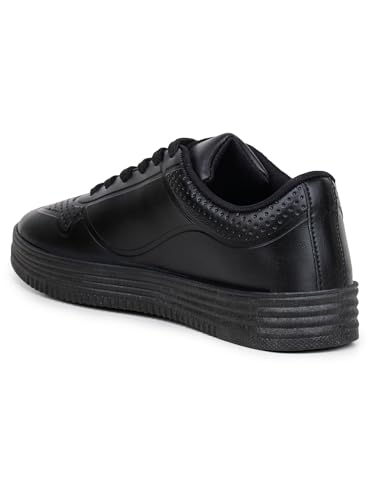 Image of ATHCO Womens Slick Doctor Shoes Women's Lace Up Sneakers Comfortable for Walking & Casual Wear Stylish Lightweight Design with Memory Foam Comfort for Health, Uniform and Nursing Footwear.