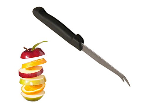 Marietti Coltelleria MRT240035 Coltello Formaggi, Nero