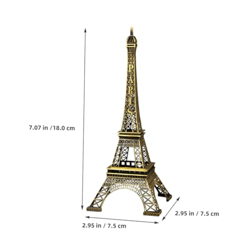 Eiffel Tower Statue Décorative Architecturale Cabilock objet souvenir pour table de salon - 3