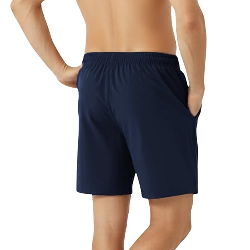 Image of GYMIFIC Mens Sports Training Running Dry Fit Solid Boxer Shorts | Premium Lightweight Stretchable Activewear Gym Shorts for Running, Workout, Training & Fitness