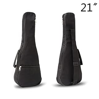 FSHGSA Housse De Guitare Étanche for Ukulélé De 21 Pouces Housse Souple Light Gear – Accessoires Noirs - Les Beatles, Paul McCartney, John Lennon, RIngo Starr, George Harrison FSHGSA Housse De Guitare Étanche for Ukulélé De 21 Pouces Housse Souple Light Gear - Accessoires Noirs – Image 3
