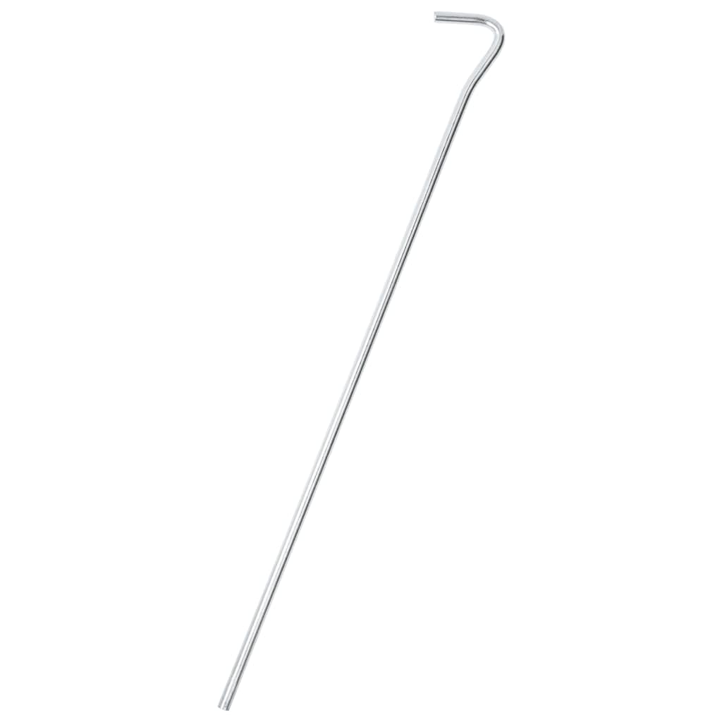 Piquetas para tienda de campaña, 25 unidades, 30 cm, acero galvanizado