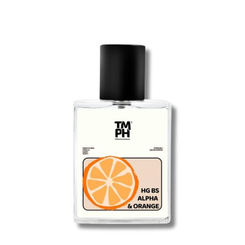 Image of TMPerfumehouseHg bs Alpha & O range EDP for Men | Citrusy, Fruity & Long Lasting Perfume Spray | White floral, Vanilla & Sweet Fragrance | Luxury Gift for Him | TMPH | 50ml