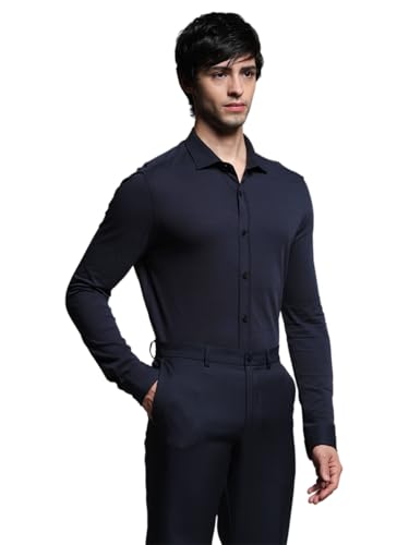 Image of JACK & JONES Men's Solid Slim Fit Shirt