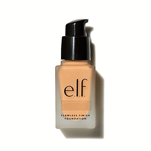 e.l.f. Flawless Finish Foundation, Lightweight & Medium Coverage, Semi-Matte Finish, Buttercup, 0.68 Fl Oz (20mL)