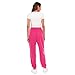 Petite Pants for Women Sweatpants for Women Winter Fashion 2025 Comfy High Waisted Jogger Baggy Sweat Pants with Pockets Fall Clothes Trendy Hot Pink S