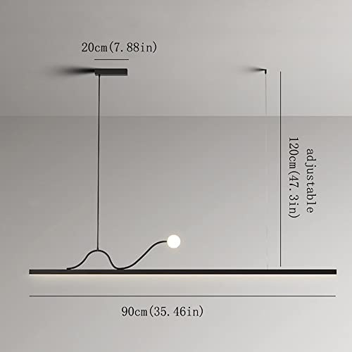Lampe suspendue LED dimmable pour table à manger style postmoderne