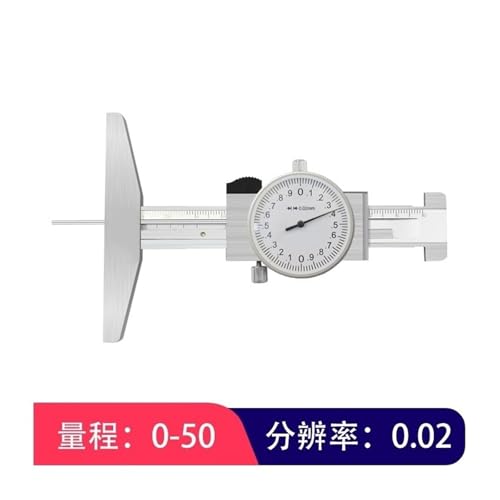 Calibrador Mecánico para Profundidad 0-50mm miniatura 2