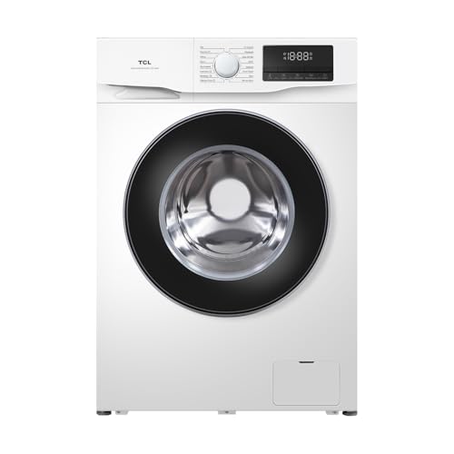 TCL 6kg B Class Energy-Saving Front Load Washer - 1000rpm Fast Spin Ultra Slim Multi-Mode Steam Care & Anti-Bacteria Safety Features Included