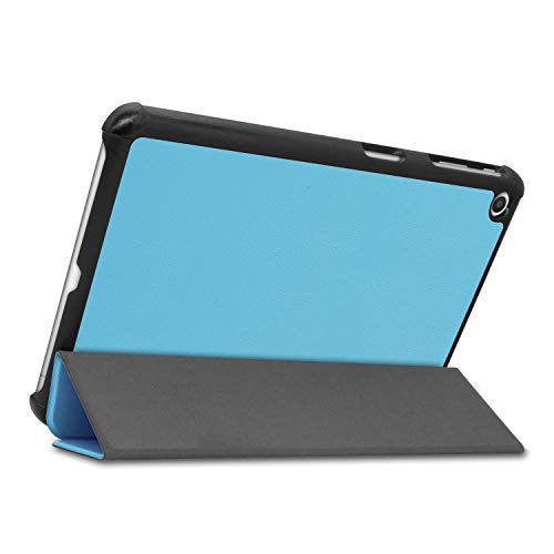 Gylint For Lg G Pad 5 10.1 Case, Smart Case Trifold Stand Slim Lightweight Case Cover For Lg G Pad 5 10.1 Inches Tablet 2019 Release, Model:lm-T600L, T600L Baby Blue #TOP5