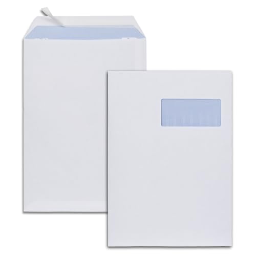 Pochettes d'expédition blanches C4 GPV pour protéger vos contrats professionnels sans pliage