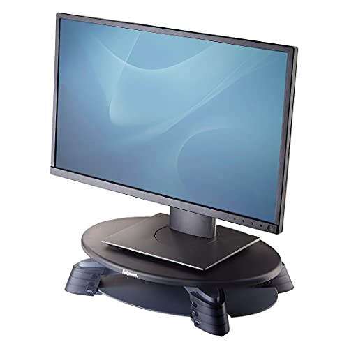 Support moniteur pivotant Fellowes à 3 hauteurs pour écran PC jusqu'à 17 pouces