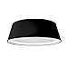 Dainolite Lighting TDLED-17FH-BK LED Flush Mount, 1-Light, Black