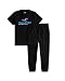 Produktbild Hollister California Jersey-Oberteil, Grafik, Schwarz, mehrfarbig, Größe M, 2 Stück, Schwarz , M