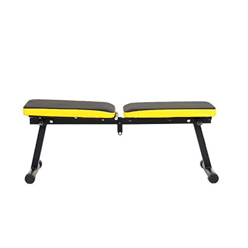 SogesGame Adjustable Bench,Utility Weight Bench for Full Body Workout- Multi-Purpose Foldable Incline/Decline Benchs for Home,PSBB003-S8-US