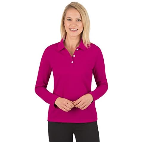 Trigema Women's 5216531 Polo Shirt, Pink (Magenta 030), S Cover