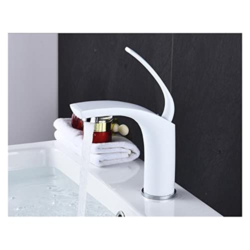 Robinet mélangeur eau chaude et froide cascade pour vasque - 2