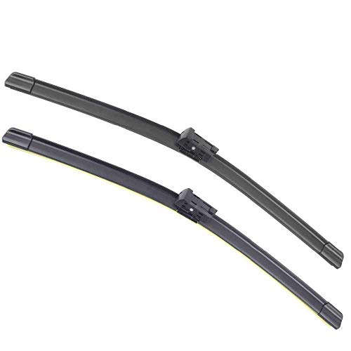 Image of Oshotto Frameless (O.E.M Type) Wiper Blades Compatible with Audi Q5 (24 inch / 20 inch)