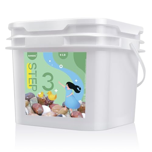 8 lbs tumbler media gritrock polishing grit media works with any rock tumbler rock polisher stone polisherpre-polish 500 silicon carbide grit step 3 for tumbling stones