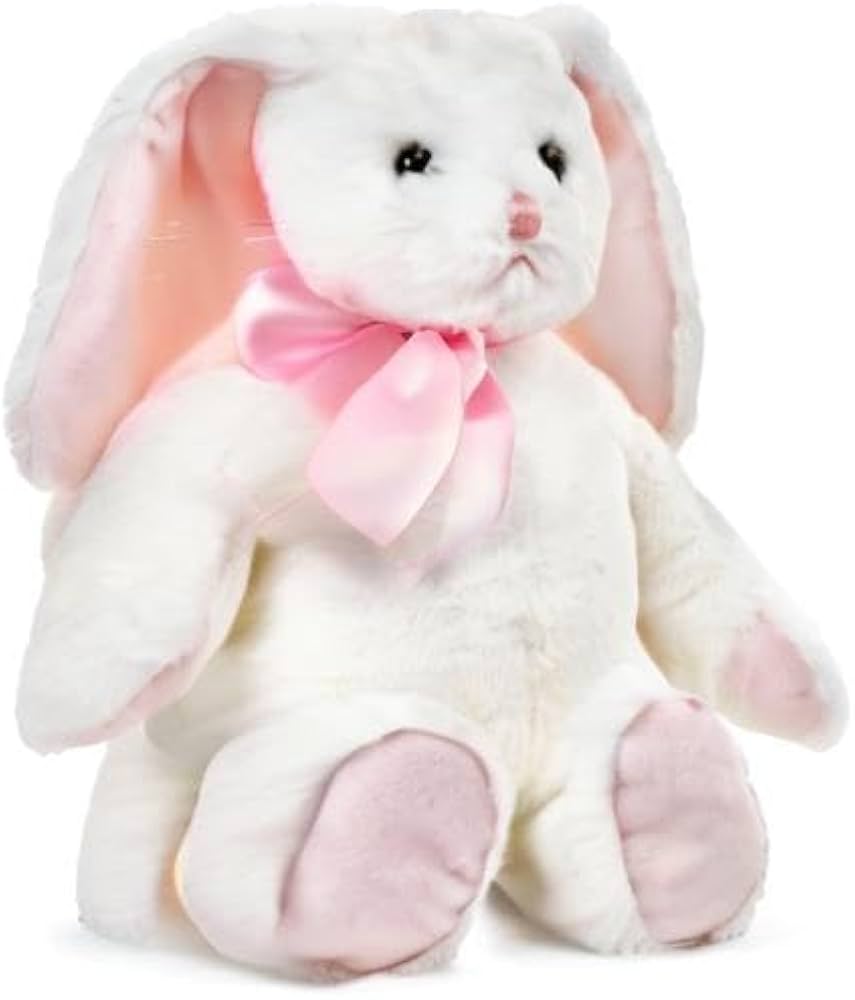 Amazon.com: Bearington Loppy The Stuffed Bunny Plush, 16 Inch Pink