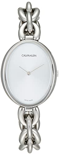 [カルバンクライン] 腕時計 STATEMENT K9Y23126 レディース シルバー [並行輸入品]