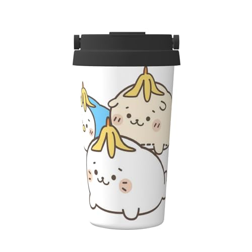 しろたん タンブラー ふたつき ンブラー 蓋付き 500ml ステンレスマグ 保温保冷 漏れない 真空断熱 コーヒー用水筒 広口 直飲み プレゼント用 ビジネス用 学生 男性 女性