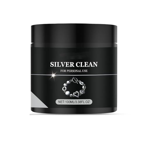 NALACAL Silver Cleaner Dip Tarnish Remover for Jewelry Filigree Metalwork & Small Items 100ml Professional Silverware Cleaning Solution