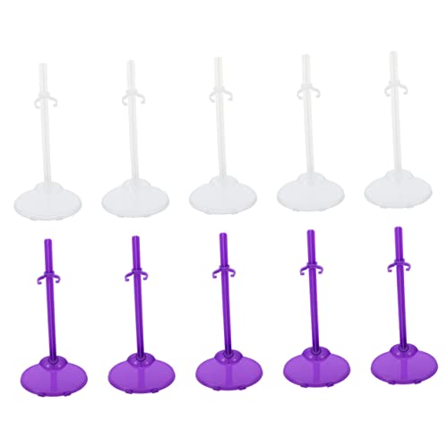 JUMPLAWN 30Stücke Puppenständer Transparent