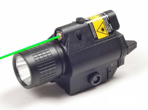 Ade Advanced Optics LS003G Non-Handheld Class IIIA Green Laser Flashlight Sight for Pistol Handgun