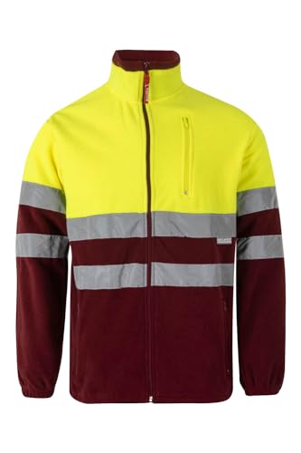 Veste polaire bicolore pour chantier et extérieur Velilla XL